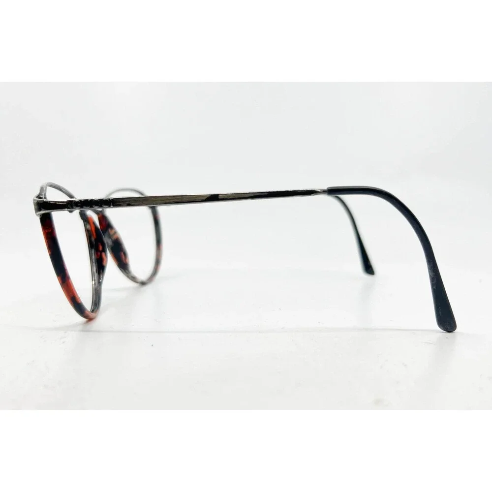 Gucci GG 2326 53M Womens Eyeglasses Frames Silver Tortoise Shell Italy Vintage